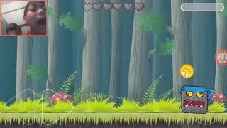 Como derrotar o chefão ninja quadrado no red ball 4