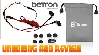 Betron DC950 Earphones Unboxing & Review