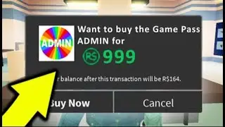 How to make a admin gamepass!