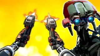 I become a ROBOT gardener that wants REVENGE in Stormland VR