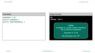 Python Variables and Types