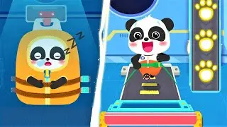 Little Panda's Space Journey - Learn About The Life Of Astronauts In Space - Babybus Game Video