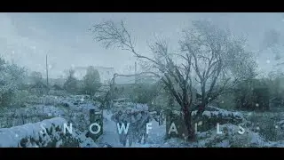 Snowfalls No Copyright, Background, Green Screen
