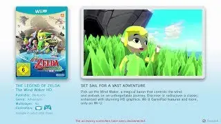 Wind Waker HD INTERACTIVE DEMO (Wii U Kiosk Unit)