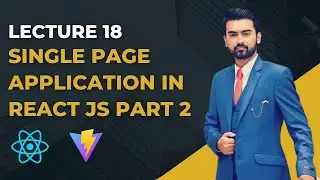 18 | Single Page Application Using React JS in Urdu / Hindi