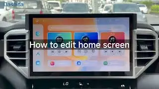 How to edit the home screen with Dasaita Head Unit | Part 4