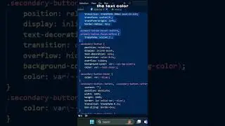 Hierarchy Button Types - Primary Secondary Tertiary Button Animation CSS #shorts