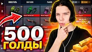 ЛУЧШИЙ ИНВЕНТАРЬ ЗА 500 ГОЛДЫ В СТАНДОФФ 2! ЗАКУП НА 500 ГОЛДЫ В STANDOFF 2! Что купить на 500 голды