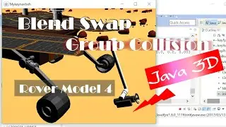 How to Put a Downloaded Free Blend Swap Model into Java 3D and Manipulate It_4_4 (with Source Code)