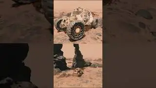 Driving REV-8 on Mars is super fun! 🤩 #starfield #vehicle #gaming
