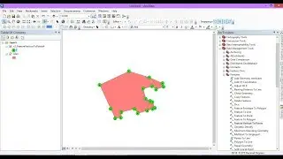 ArcGIS Alan Verisinin Vertices Noktalarını Oluşturma  (Feature Vertices To Points)