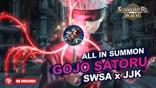 GACHA ABISIN SCROLL SAMPE DAPET GOJO SATORU | SUMMONERS WAR SKY ARENA x JUJUTSU KAISEN COLLAB