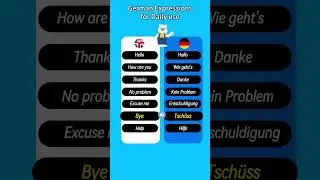 Learn Essential German Phrases Fast! ⭐#languages #german #learngerman #germanlearning #fluenday