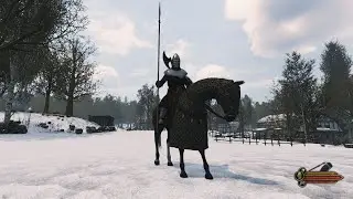 MB Bannerlord  50 лутеров напали на рыцаря