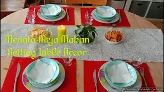 Menata Meja Makan | Dekor Meja Makan | Setting Table Decor