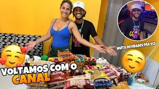 VOLTAMOS COM O CANAL🥰 vamos contar tudo pra vcs sobre o sumiço da gente🥹❤️