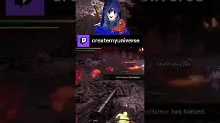 A MOTH TO FATALIS FLAMES | createmyuniverse playing Monster Hunter World on #Twitch
