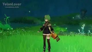 NEW Dendro Character COLLEI IDLE ANIMATION (Genshin Impact 2.8 Sumeru Leaks)