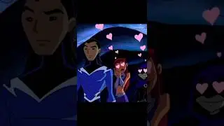 STARFIRE AND RAVEN FALL IN LOVE