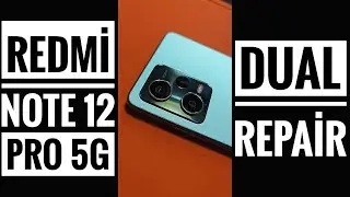 Xiaomi Redmi Note 12 PRO 5G Dual Sim imei Repair | Resistor Change | Direnç Değişimi ASMR
