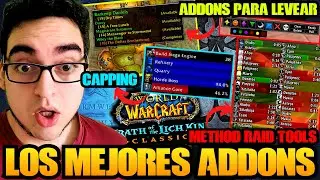 💯 3 Addons INDISPENSABLES | Addons para levear, Method Raid Tools, Capping | WOTLK CLASSIC