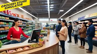 EXPENDING MY GROCERY STORE - GROCERY STORE SIMULATOR