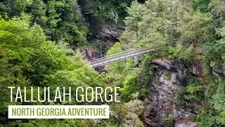 Tallulah Gorge State Park: hiking to stunning views and thundering waterfalls in North Georgia