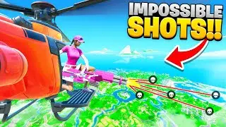 Fortnite Hacker hits IMPOSSIBLE SHOTS!