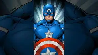 Drawing Captain America 