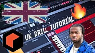 Reason Studios | How To Make a UK Drill Beat | Pop Smoke Type Beat | Reason Tutorial