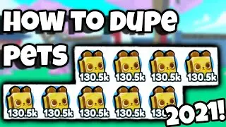 HOW TO DUPE PETS IN PET SIMULATOR X NEW NOVEMBER*WORKING* 2021!