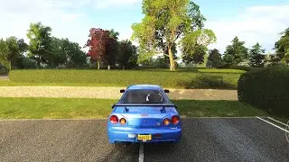 Nissan Skyline R34 GTR - Forza Horizon 4 | Thrustmaster TX Leather Edition Gameplay