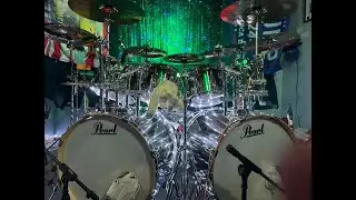 Metal Drum Covers "LIVE" By J.Boyle Symphony X Metal Church Rush WATCH TIL END SOLO