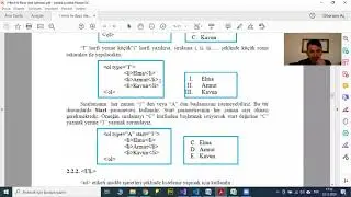 İşletmelerde Beceri Eğitimi - Temel Html etiketleri