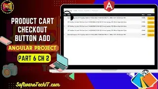Angular ep 6 part 2 : Product Cart Checkout Button Add | Create Ecommerce Angular Project