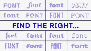 Must-Know Tips for Selecting The RIGHT Fonts for Your Posters!