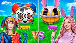 Мы построили секретный домик! POMNI vs JAX!