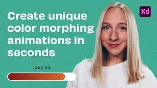 Color transition animations in Adobe XD