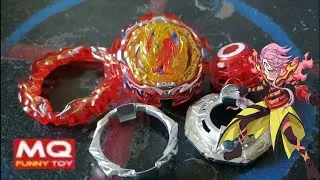 PROMINENCE PHOENIX REVIEW AND TEST. BEYBLADE BURST DYNAMITE BATTLE