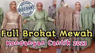 Model Gamis Brokat Kondangan Mewah Murah Asthari Fashion 2023 #onlineshopping