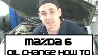 Mazda 6 Oil Change How-to Mazda6
