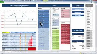 Luke's Excel Dashboard