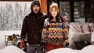 A Massive Storm Derail Our Plans. Winter Life in the Northern Rockies