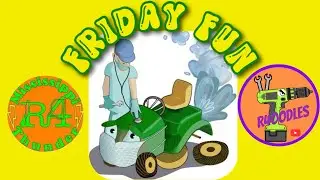 Friday Fun - Fixin’ the broke down mower.
