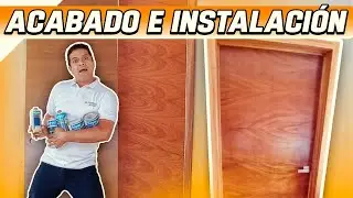 Asi Aplicamos Poliuretano e Instalamos Puertas #elmueblemoderno