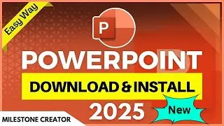How To Download & Install Microsoft PowerPoint In PC [ Latest-2024 ] 🔥