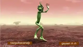 Kayserili Yeşil Uzaylı Dansı Turkish Green Alien Dance