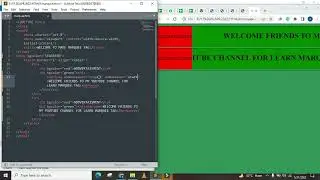LEARN ABOUT MARQUEE TAG AND CREATE ADCERTAISMENT WEB PAGE WITH MARQUEE TAGS