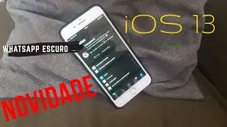 Whatsapp modo escuro para iOS!!!