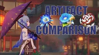 [NEW] Ganyu Artifact Comparison (Blizzard, Shimenawa, Wanderer)